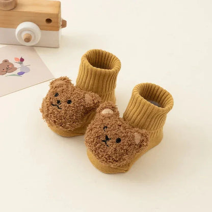 Cartoon Bear Baby Socks